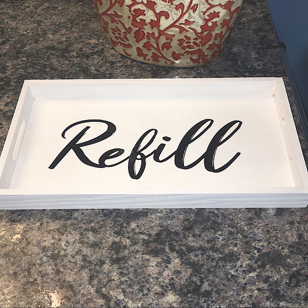 FARMHOUSE Wooden Refill Trey⬇️